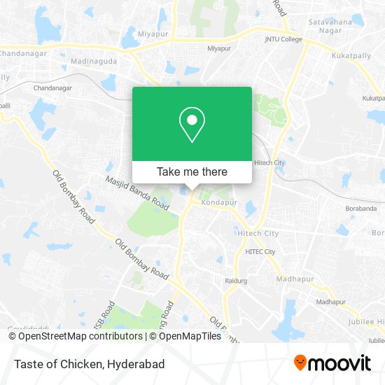 Taste of Chicken map