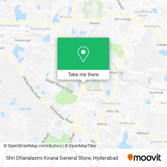 Shri Dhanalaxmi Kirana General Store map