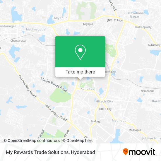 My Rewards Trade Solutions map