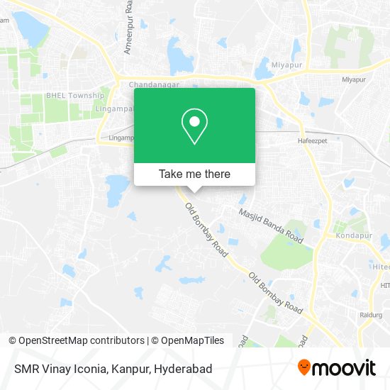 SMR Vinay Iconia, Kanpur map