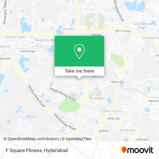 F Square Fitness map