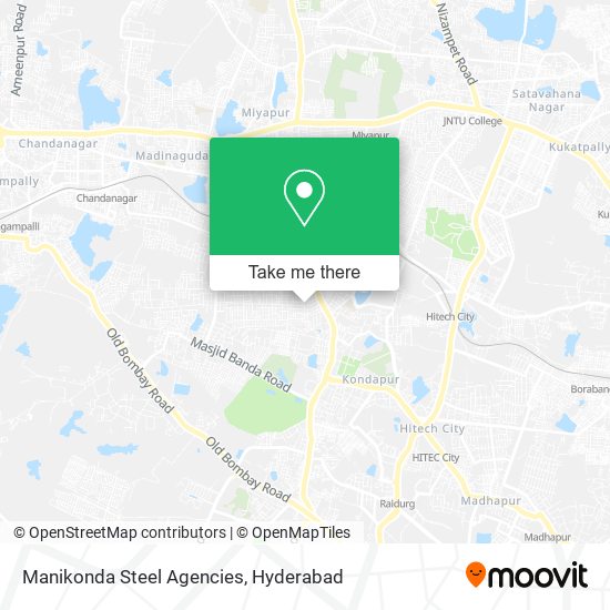 Manikonda Steel Agencies map