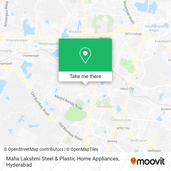 Maha Lakshmi Steel & Plastic Home Appliances map