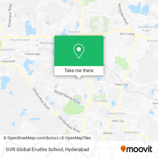 GVR Global Erudite School map