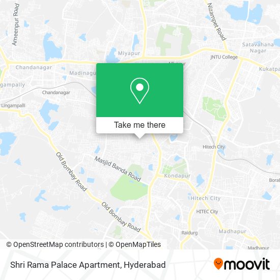 Shri Rama Palace Apartment map