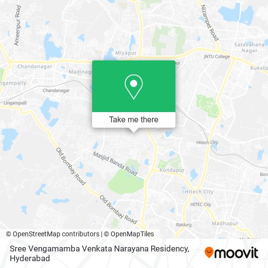 Sree Vengamamba Venkata Narayana Residency map