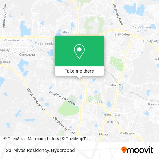 Sai Nivas Residency map