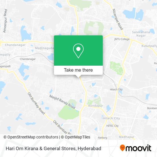 Hari Om Kirana & General Stores map