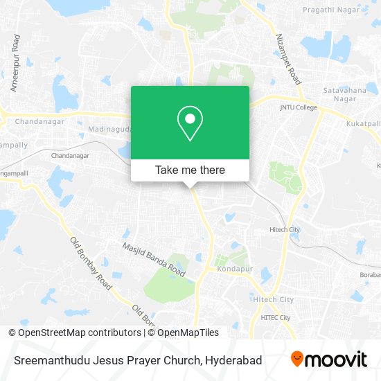 Sreemanthudu Jesus Prayer Church map