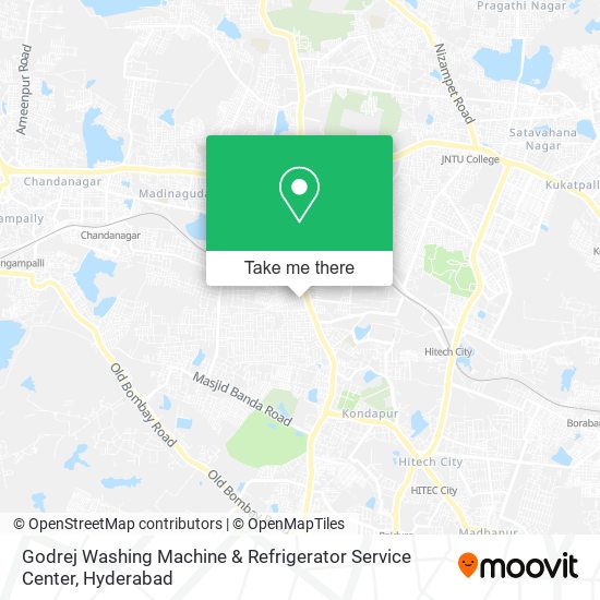 Godrej Washing Machine & Refrigerator Service Center map