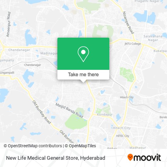 New Life Medical General Store map