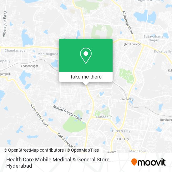 Health Care Mobile Medical & General Store map