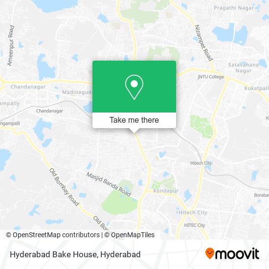 Hyderabad Bake House map