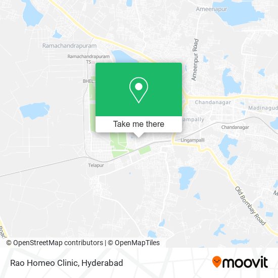 Rao Homeo Clinic map