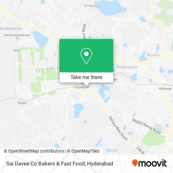 Sai Davee Co Bakers & Fast Food map