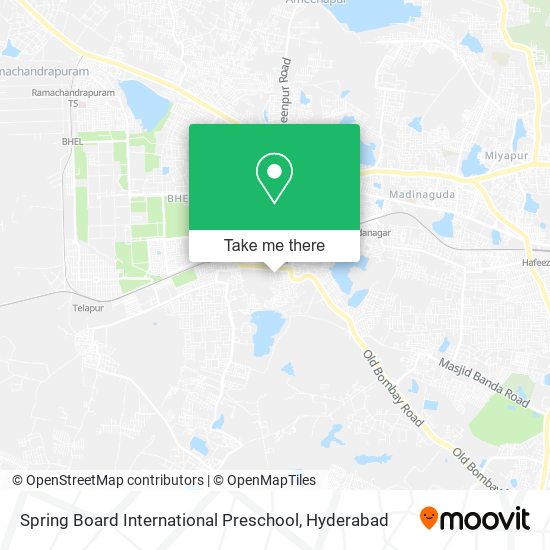 Spring Board International Preschool map