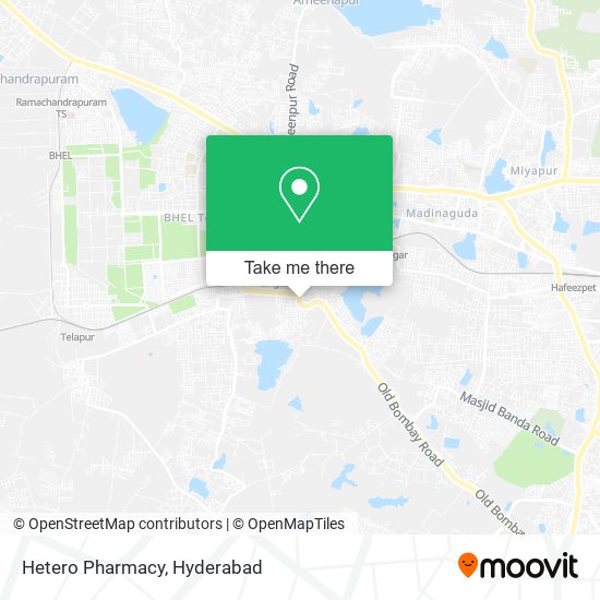 Hetero Pharmacy map