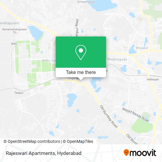 Rajeswari Apartments map