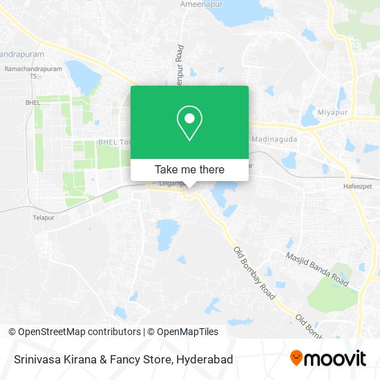 Srinivasa Kirana & Fancy Store map