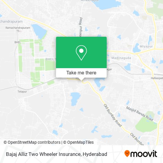 Bajaj Alliz Two Wheeler Insurance map