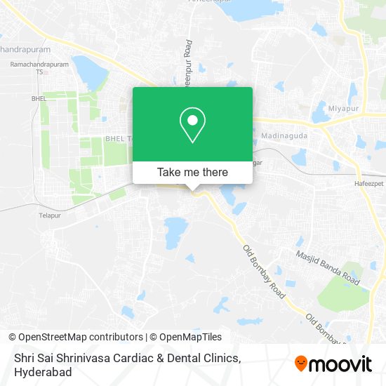 Shri Sai Shrinivasa Cardiac & Dental Clinics map