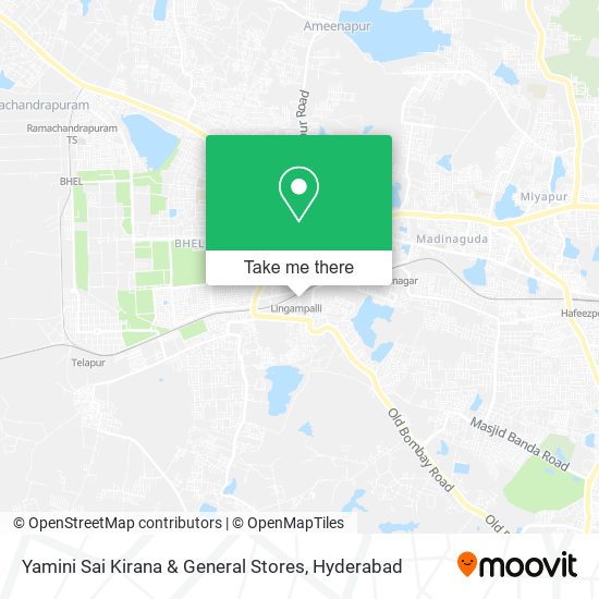 Yamini Sai Kirana & General Stores map