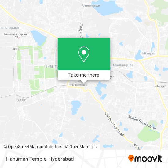 Hanuman Temple map