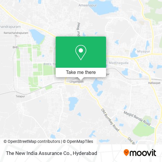 The New India Assurance Co. map