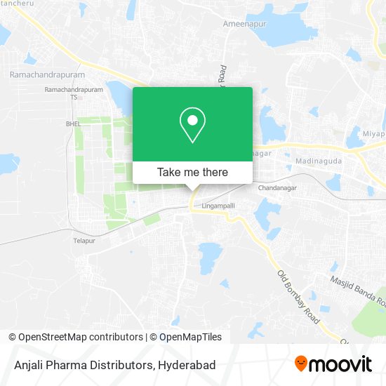 Anjali Pharma Distributors map
