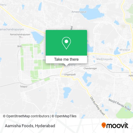 Aamisha Foods map