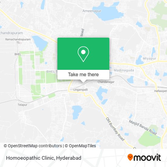 Homoeopathic Clinic map