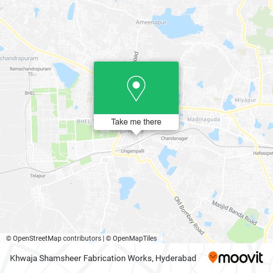 Khwaja Shamsheer Fabrication Works map