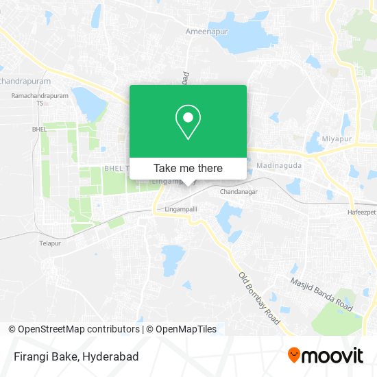 Firangi Bake map