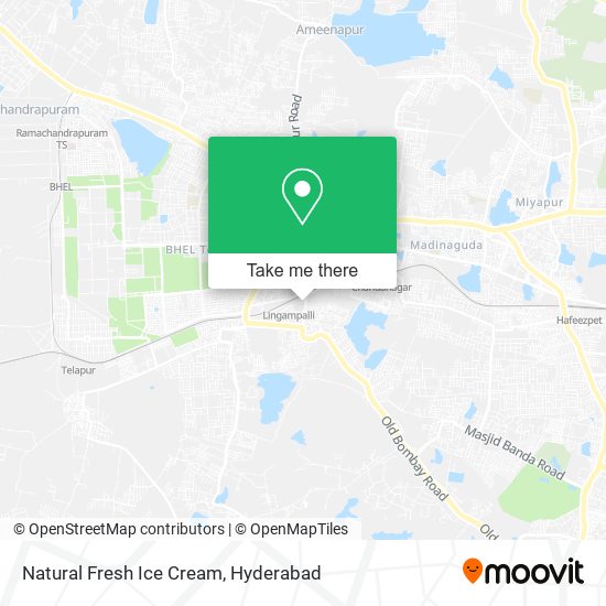 Natural Fresh Ice Cream map