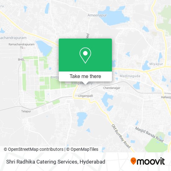 Shri Radhika Catering Services map