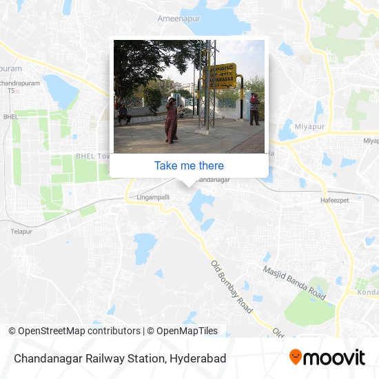 Chandanagar Railway Station map