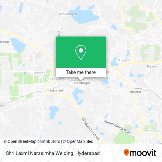 Shri Laxmi Narasimha Welding map