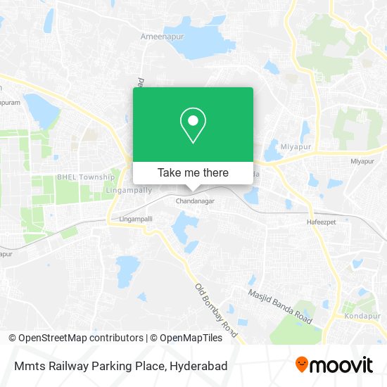 Mmts Railway Parking Place map