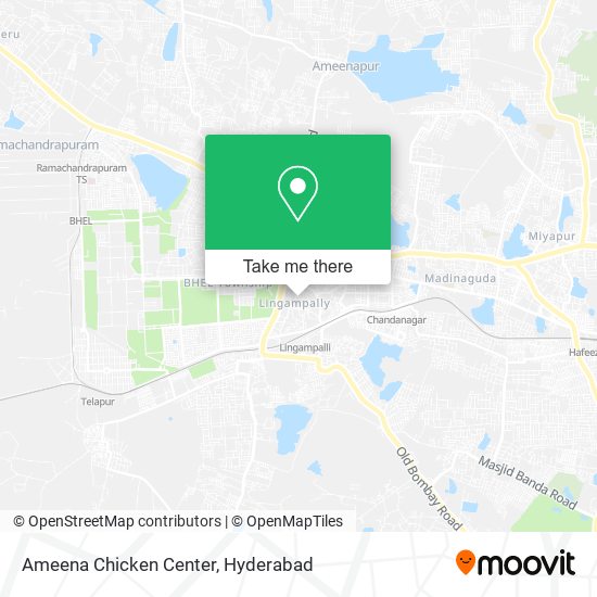 Ameena Chicken Center map