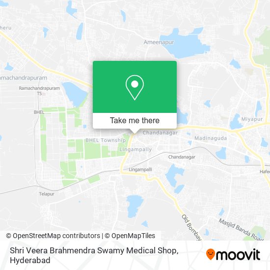 Shri Veera Brahmendra Swamy Medical Shop map