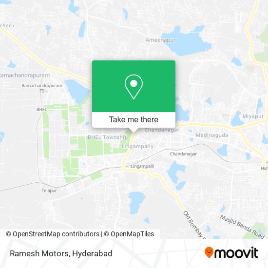 Ramesh Motors map