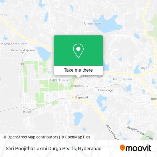 Shri Poojitha Laxmi Durga Pearls map