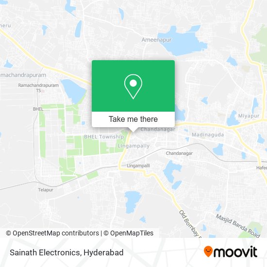 Sainath Electronics map