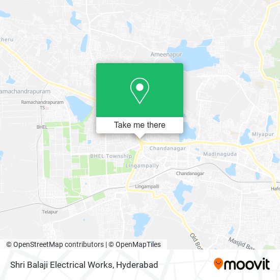 Shri Balaji Electrical Works map