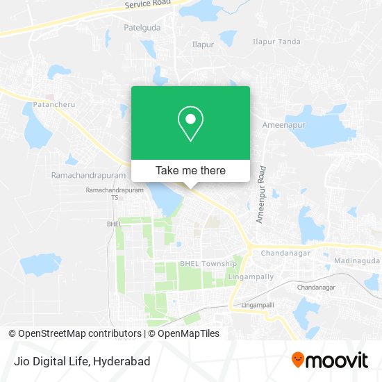 Jio Digital Life map