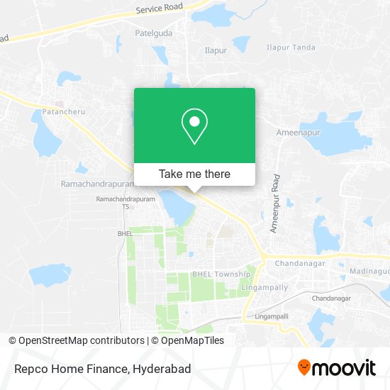 Repco Home Finance map