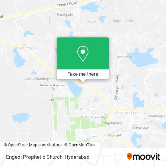 Engedi Prophetic Church map