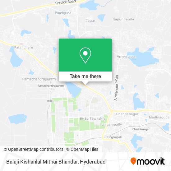 Balaji Kishanlal Mithai Bhandar map