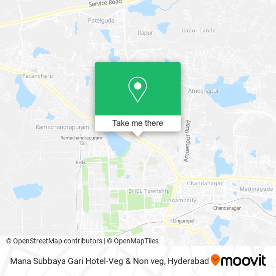 Mana Subbaya Gari Hotel-Veg & Non veg map