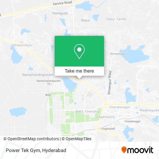 Power Tek Gym map